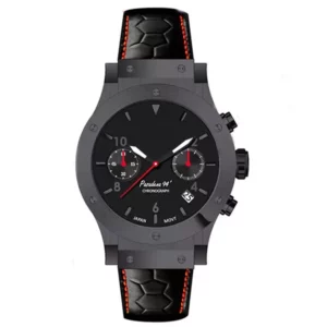 stainless steel gunmetal color chronograph wrist watch exclusive watches manufacturer