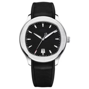 Swiss movement mens watches rubber strap watches design custom watches factory