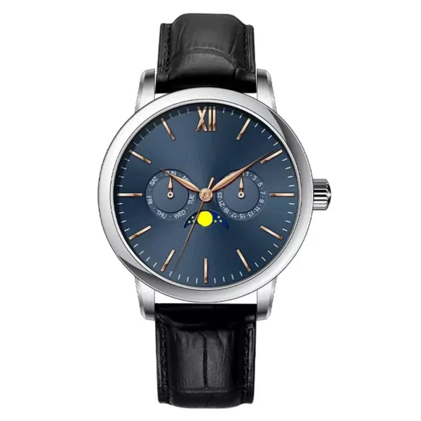 316L Stainless Steel Men Japan Miyota Movement Quartz Watches customize logo - Image 2