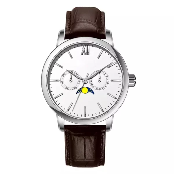 316L Stainless Steel Men Japan Miyota Movement Quartz Watches customize logo - Image 3