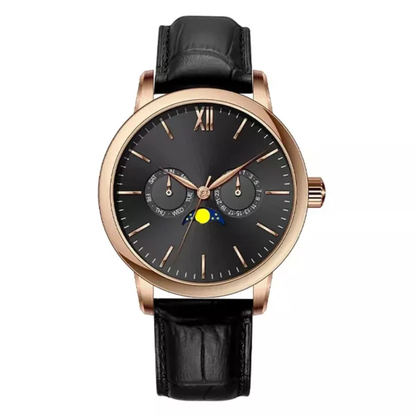 316L Stainless Steel Men Japan Miyota Movement Quartz Watches customize logo - Image 4