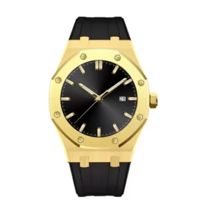 Professional custom logo brand luxury wristwatch stainless steel watch band japan movement