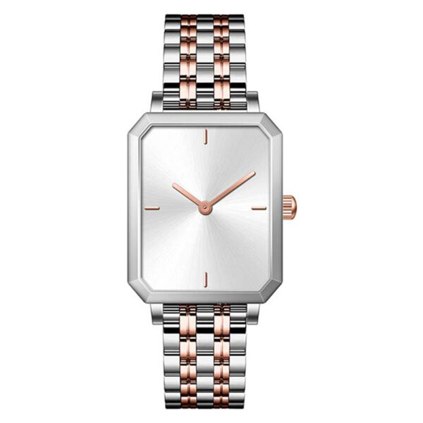 SGW-G9759 stylish quartz ladies watch minimalist design 316L square stainless steel watch case for women