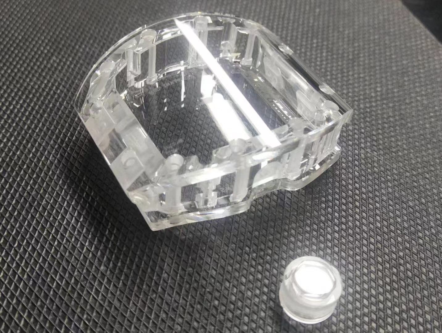 Custom-made transparent watch case watches factory