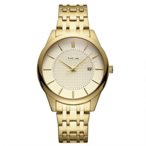 quartz movement gold watch for women classic women's luxury watches custom-made manfuacturer