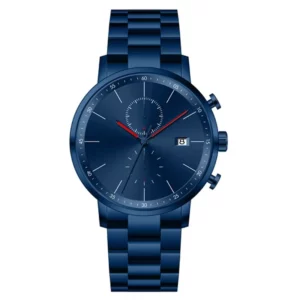 Men's chronograph movement PVD colors stainless steel watches ODM watch manufacturer