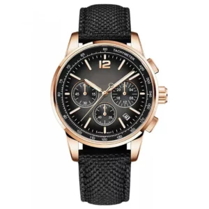 ODM custom sport style stainless steel case quartz movement chronograph watches