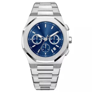 Japanese chronograph quartz movement 316 L stainless steel watches customize logo