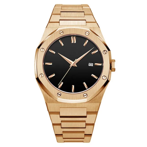 classic and business stainless steel watches custom logo quartz or automatic movement - Image 8