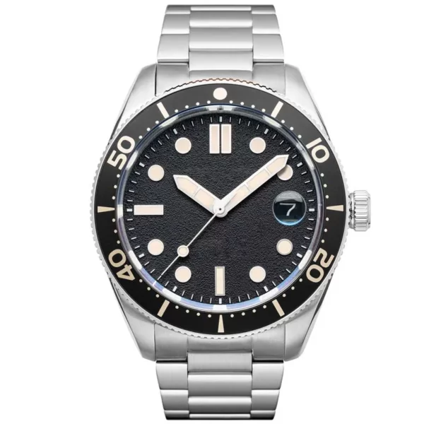 Men's 316L stainless steel dive watches BGW 9 super luminova sand texture watch face - Image 6