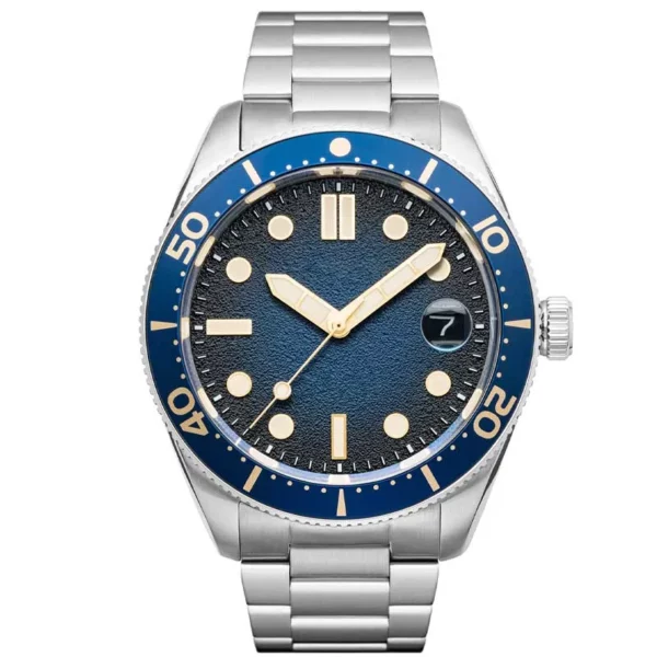 Men's 316L stainless steel dive watches BGW 9 super luminova sand texture watch face - Image 5