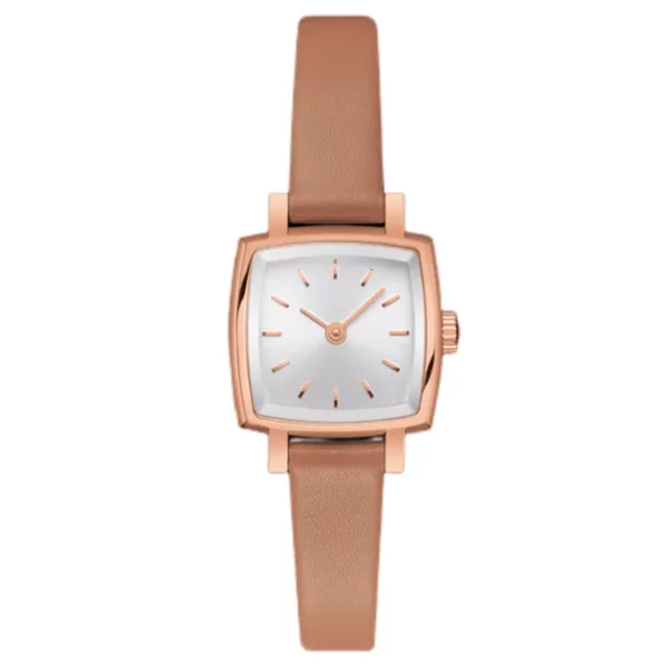 watch manufacturer minimalist design 316L square stainless steel watch for women