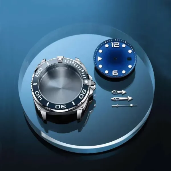OEM Customized Men's Luxury Stainless Steel Diving Watch Silicone Strap - Image 7