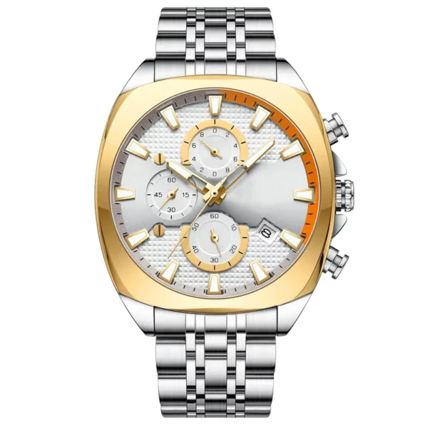 Customized Logo High-end Men's Luxury Diving Chronograph Quartz Watch - Image 5