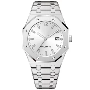 Custom-designed Stainless Steel Automatic Watch