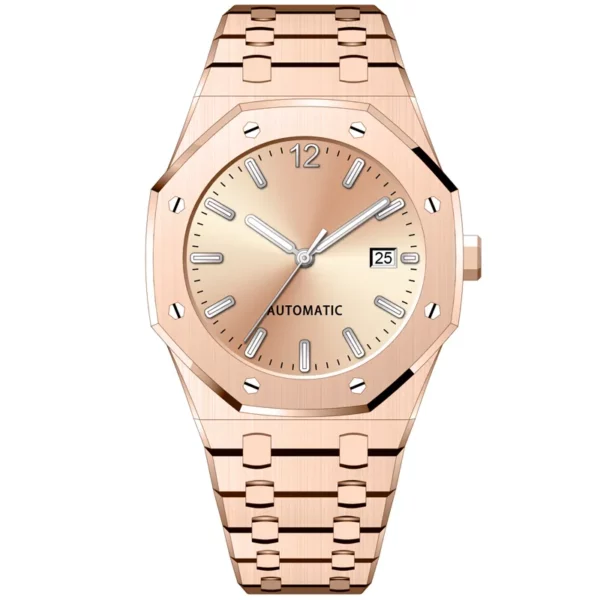OEM factory customized 316L stainless steel automatic watch - Image 7